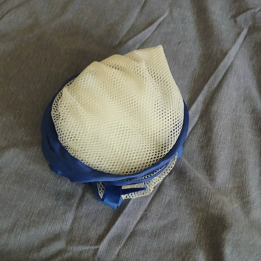 Mesh Pop Up Laundry Hamper Fold able Collapsible Bag for Dorm or Travel